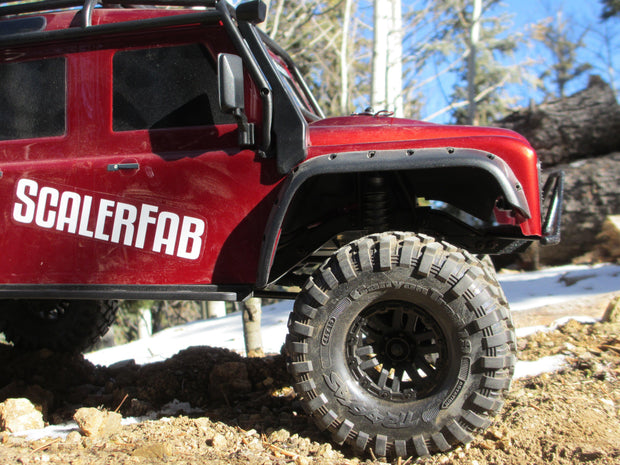 Prerunner Series Traxxas TRX4 D90 Front Bumper - scalerfab-r-c-trail-armor-accessories scale rc crawler truck hobby