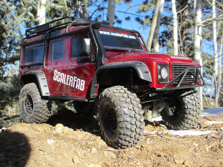 Prerunner Series Traxxas TRX4 D90 Front Bumper - scalerfab-r-c-trail-armor-accessories scale rc crawler truck hobby