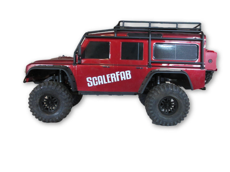 Prerunner Series Traxxas TRX4 D90 Front Bumper - scalerfab-r-c-trail-armor-accessories scale rc crawler truck hobby