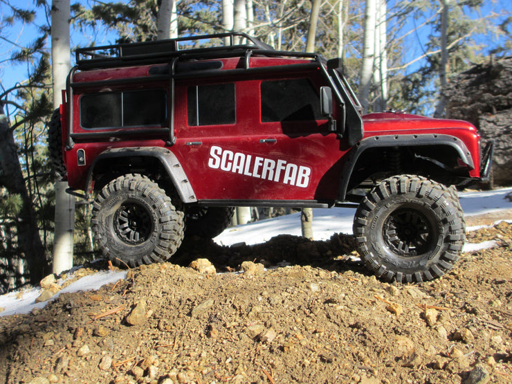 PreRunner Series Traxxas TRX4 D90 Rear Bumper - scalerfab-r-c-trail-armor-accessories scale rc crawler truck hobby