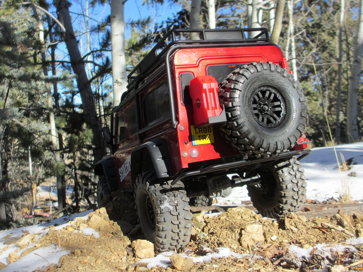 PreRunner Series Traxxas TRX4 D90 Rear Bumper - scalerfab-r-c-trail-armor-accessories scale rc crawler truck hobby