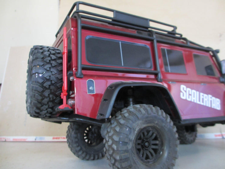 PreRunner Series Traxxas TRX4 D90 Rear Bumper - scalerfab-r-c-trail-armor-accessories scale rc crawler truck hobby