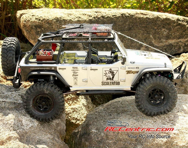 Pro Series SCX10/SCX10 II Narrow Front Bumper with Trail Bar - scalerfab-r-c-trail-armor-accessories scale rc crawler truck hobby