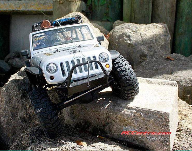 Pro Series SCX10/SCX10 II Narrow Front Bumper with Trail Bar - scalerfab-r-c-trail-armor-accessories scale rc crawler truck hobby