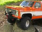 Pro Series Traxxas TRX4 Blazer Full-Size Front Bumper with Trail Bar - scalerfab-r-c-trail-armor-accessories scale rc crawler truck hobby