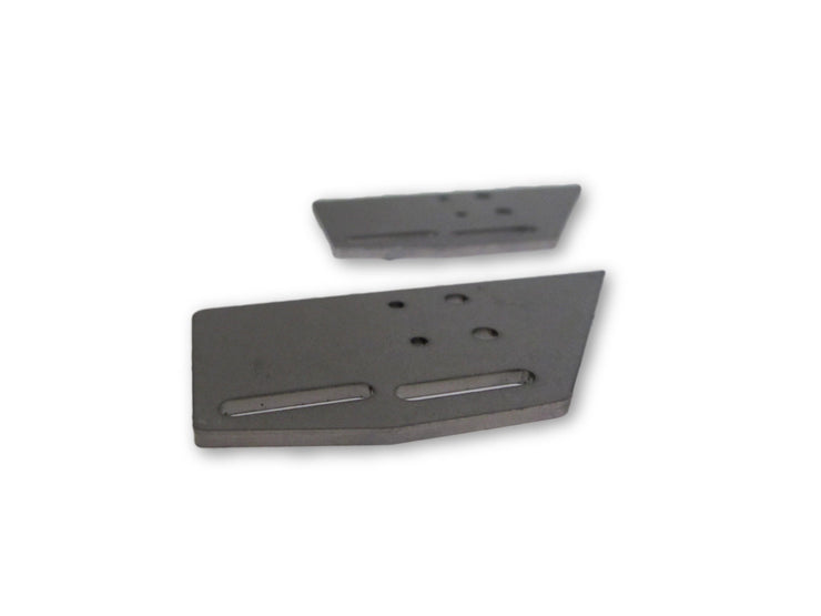 Raised SCX10/SCX10 II Front Bumper Brackets (2) * with Adjustable Mounting Options - scalerfab-r-c-trail-armor-accessories scale rc crawler truck hobby