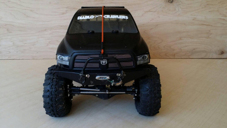 SCX10 Full-Size Power Wagon/Honcho/NuKizer Front Bumper with Trail Bar - scalerfab-r-c-trail-armor-accessories scale rc crawler truck hobby