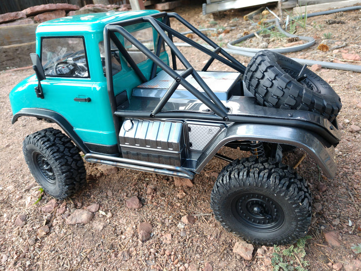 SCX10 II UMG10 Rock Sliders - scalerfab-r-c-trail-armor-accessories scale rc crawler truck hobby