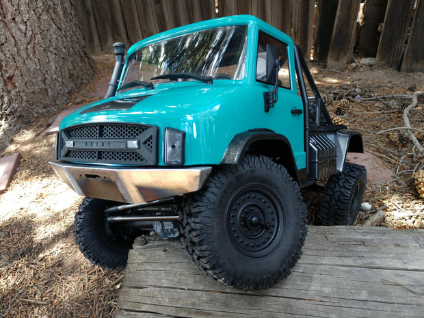 SCX10 II UMG10 Unimog Full-Size Front Bumper - scalerfab-r-c-trail-armor-accessories scale rc crawler truck hobby