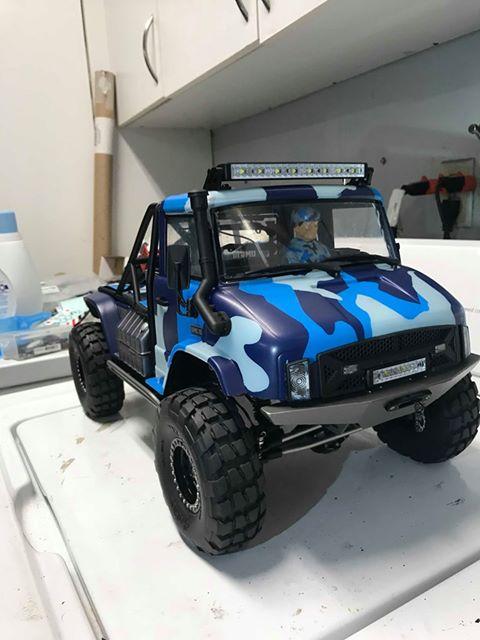 SCX10 II UMG10 Unimog Low-Profile Full-Size Front Bumper - scalerfab-r-c-trail-armor-accessories scale rc crawler truck hobby