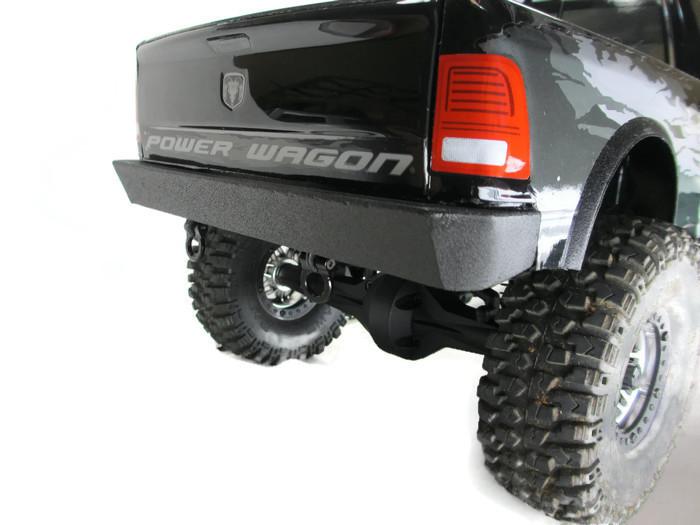 SCX10 Power Wagon Rear Bumper - scalerfab-r-c-trail-armor-accessories scale rc crawler truck hobby