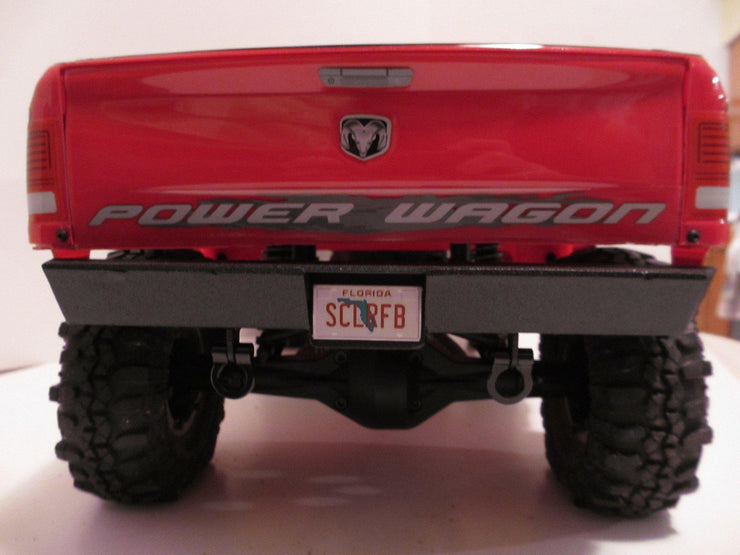 SCX10 Power Wagon Rear Bumper - scalerfab-r-c-trail-armor-accessories scale rc crawler truck hobby