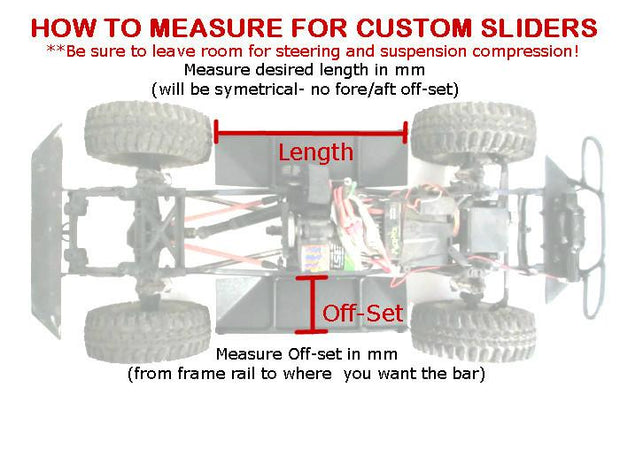 SCX10/SCX10 II Rock Sliders w/ Skid Plates - scalerfab-r-c-trail-armor-accessories scale rc crawler truck hobby