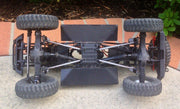 SCX10/SCX10 II Rock Sliders w/ Skid Plates - scalerfab-r-c-trail-armor-accessories scale rc crawler truck hobby