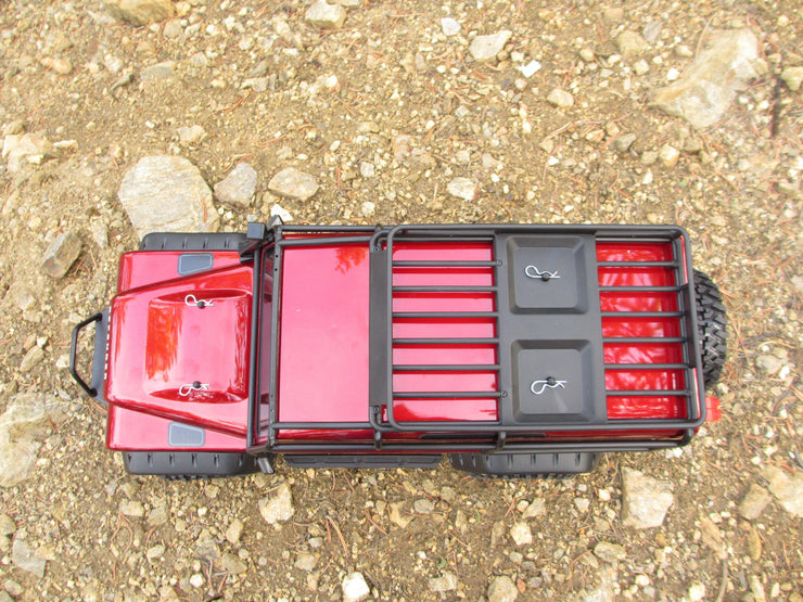 Traxxas TRX-4 D90 Narrow Front Bumper with Trail Bar - scalerfab-r-c-trail-armor-accessories scale rc crawler truck hobby