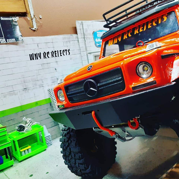 Traxxas TRX-6 Mercedes-Benz G 63 AMG 6x6 Full-Size Front Bumper - scalerfab-r-c-trail-armor-accessories scale rc crawler truck hobby