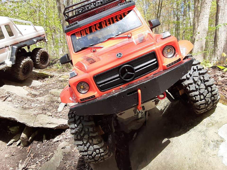 Traxxas TRX-6 Mercedes-Benz G 63 AMG 6x6 Full-Size Front Bumper - scalerfab-r-c-trail-armor-accessories scale rc crawler truck hobby