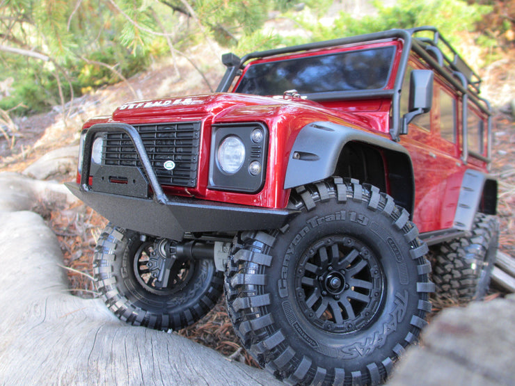 Traxxas TRX4 D90 Full-Size Front Bumper w/ Trail Bar - scalerfab-r-c-trail-armor-accessories scale rc crawler truck hobby