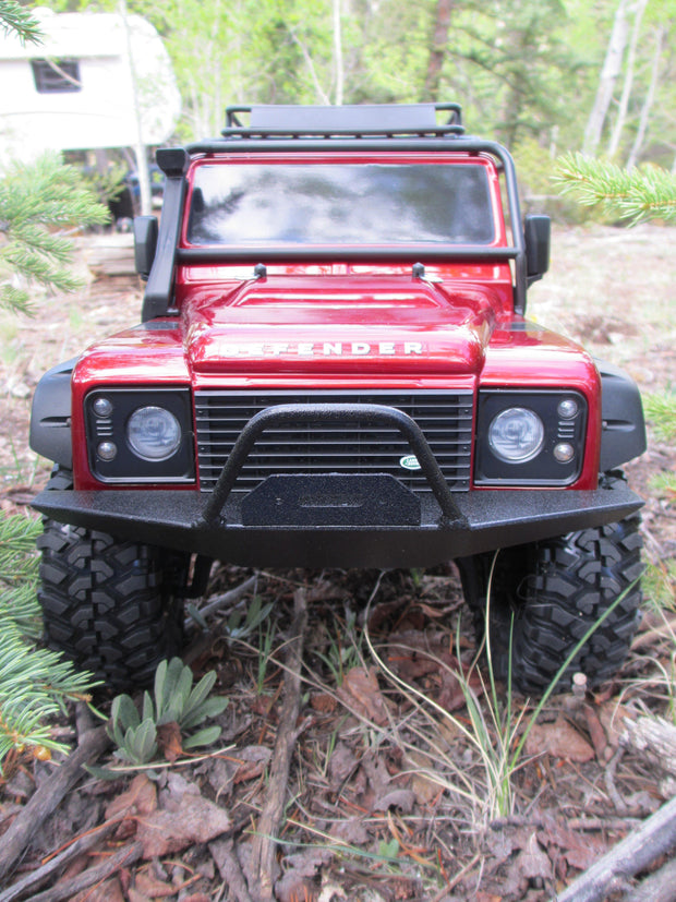 Traxxas TRX4 D90 Replica Full-Size Front Bumper - scalerfab-r-c-trail-armor-accessories scale rc crawler truck hobby