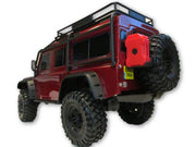 Traxxas TRX4 D90 Standard Rear Bumper - scalerfab-r-c-trail-armor-accessories scale rc crawler truck hobby