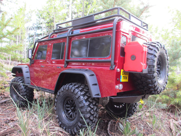 Traxxas TRX4 D90 Standard Rear Bumper - scalerfab-r-c-trail-armor-accessories scale rc crawler truck hobby