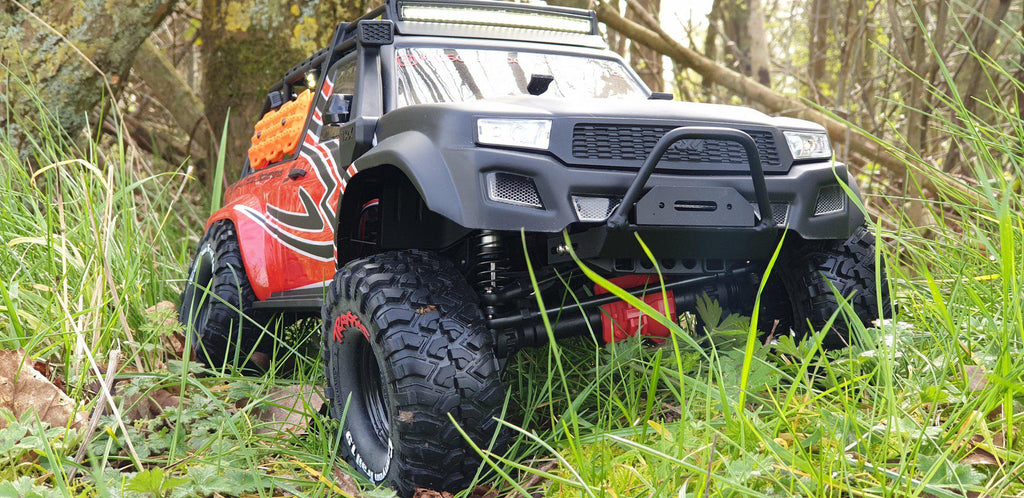 Aluminum Front Bumper Bull Bars Fit For Traxxas TRX-4 Axial