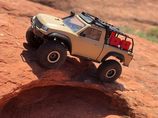 Traxxas TRX4 Sport Full-Size Front Bumper with Trail Bar - scalerfab-r-c-trail-armor-accessories scale rc crawler truck hobby