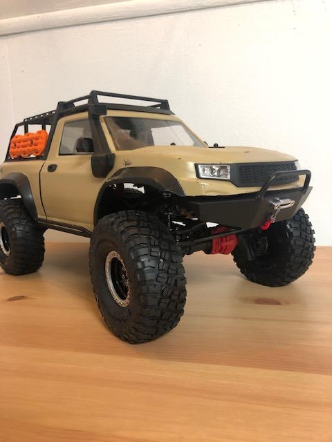 Traxxas TRX4 Sport Full-Size Front Bumper with Trail Bar - scalerfab-r-c-trail-armor-accessories scale rc crawler truck hobby