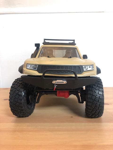 Traxxas TRX4 Sport Full-Size Front Bumper with Trail Bar - scalerfab-r-c-trail-armor-accessories scale rc crawler truck hobby