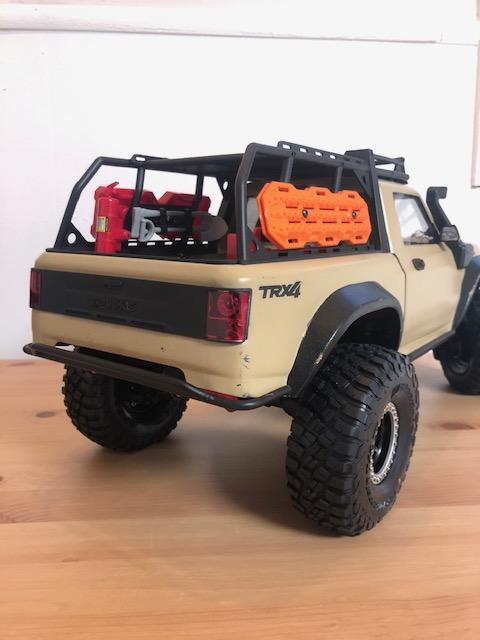 Traxxas TRX4 Sport PreRunner Series Rear Bumper - scalerfab-r-c-trail-armor-accessories scale rc crawler truck hobby