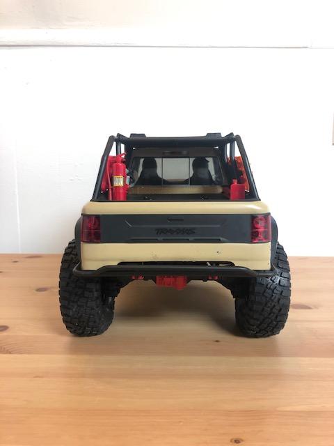 Traxxas TRX4 Sport PreRunner Series Rear Bumper - scalerfab-r-c-trail-armor-accessories scale rc crawler truck hobby