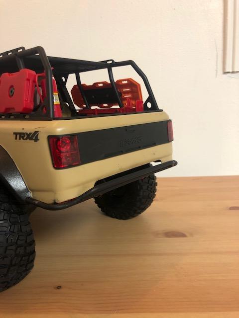 Traxxas TRX4 Sport PreRunner Series Rear Bumper - scalerfab-r-c-trail-armor-accessories scale rc crawler truck hobby