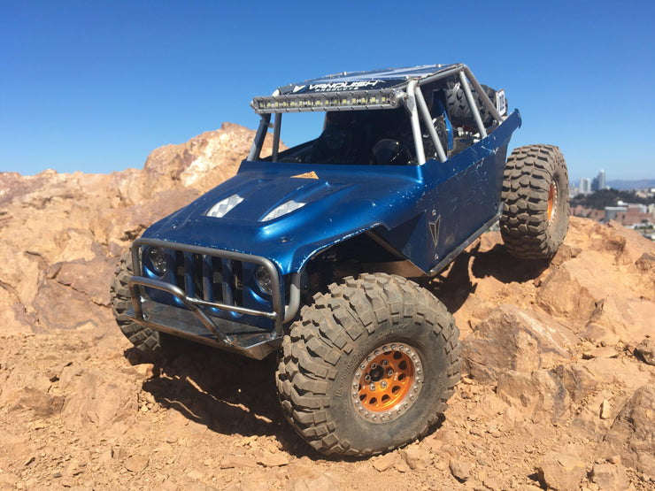 Vanquish Ripper Front Bumper with Brush Guard – ScalerFab