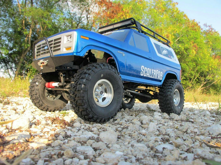 Vaterra Ascender Full-Size Front Bumper w/ Trail Bar - scalerfab-r-c-trail-armor-accessories scale rc crawler truck hobby