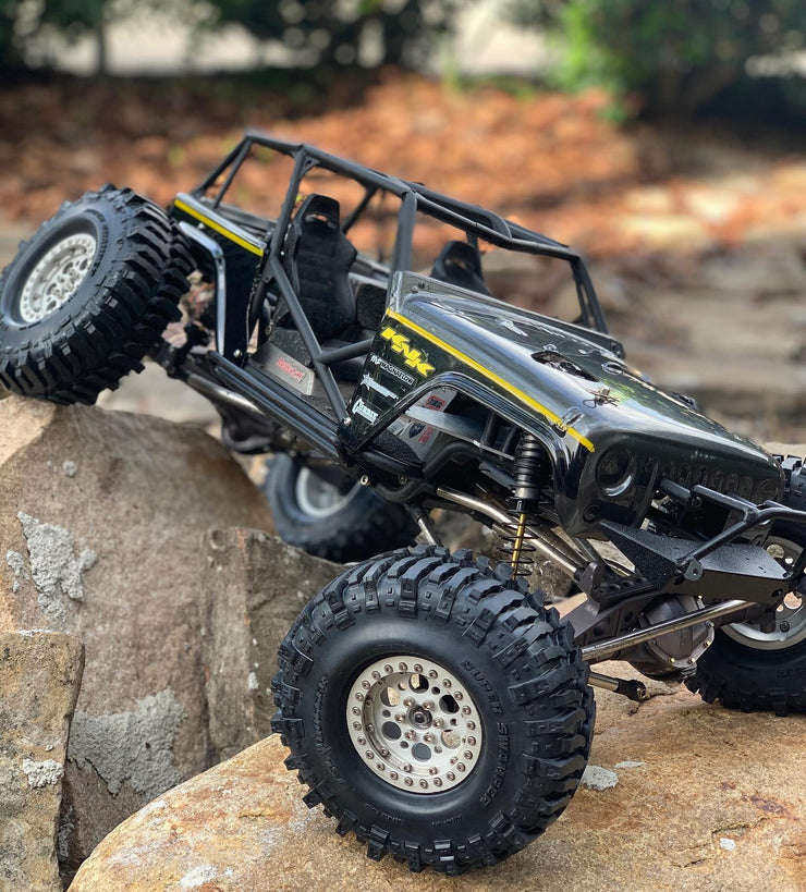 Wraith Front Bumper w/ Trail Bar - scalerfab-r-c-trail-armor-accessories scale rc crawler truck hobby